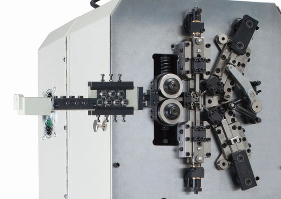 Máquina que arrolla de ocho AXIS de la primavera multifuncional del CNC, primavera que forma la alta precisión y la velocidad de la máquina