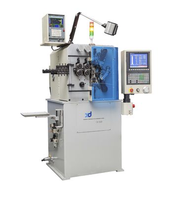 máquina que arrolla de la primavera del CNC de 0.5~2.0m m ocho AXIS, alta precisión, tasa de producción 700pcs/min, trabajo manual del 50% ahorrado