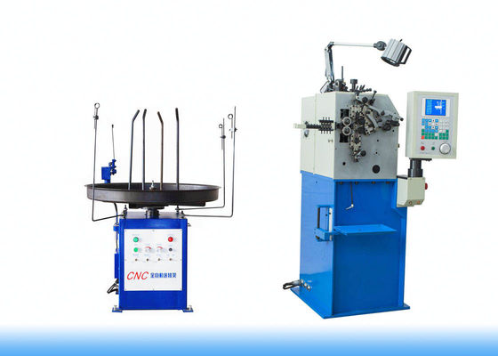2 velocidades del mecanismo de botes giratorios de la primavera del CNC de AXIS alcanzan 550 PC/minuto dentro del diámetro Φ0.15 - 8.0m m del alambre