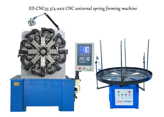 La primavera universal XD-CNC35 que forma la máquina hace los diversos resortes de tensión de la precisión