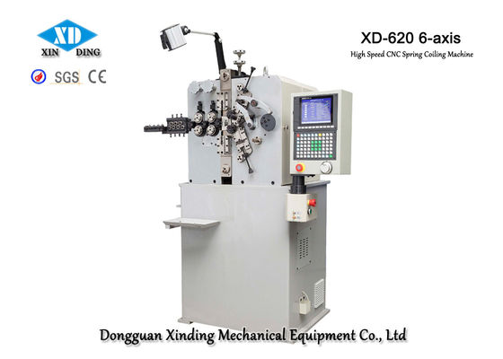 La máquina que arrolla de la primavera de alta velocidad de XD-620 6-Axis para hacer salta eficientemente