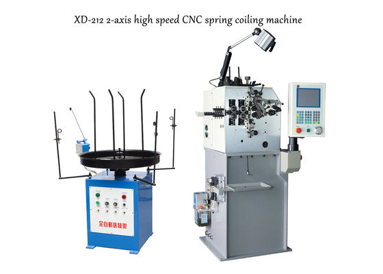 la máquina que arrollaba de la primavera con dos ejes de 0.3-1.2m m, CNC controló con la alta precisión