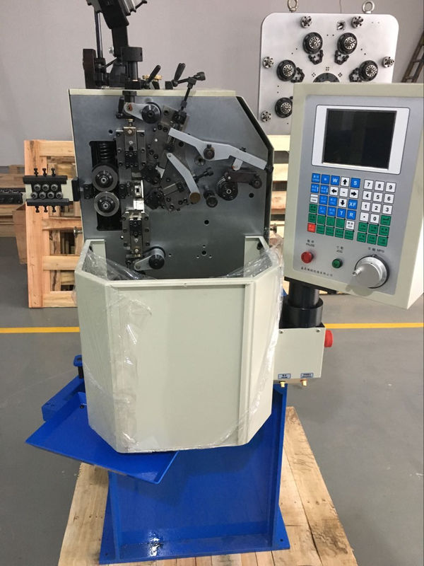 máquina que arrolla del resorte de presión del CNC de 2-3 aixs con la capacidad 0.07-0.80m m del alambre