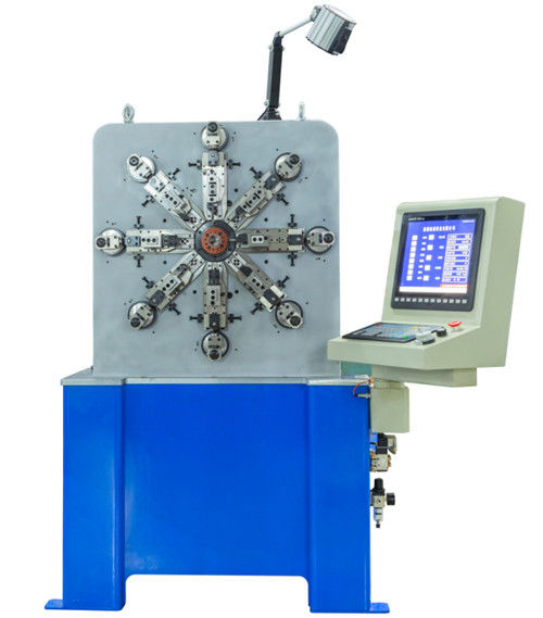 Primavera Camless del CNC de 11 AXIS que hace la máquina con el motor del hilandero, funcionamiento estable