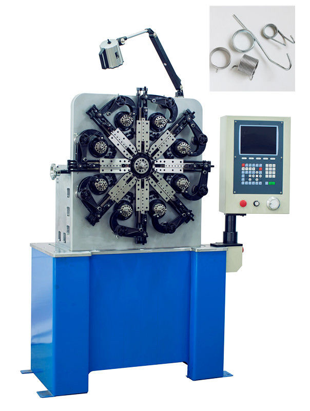 Máquina del muelle de torsión de 4 AXIS con el diámetro de alambre de acero de 0,30 - 2,30 milímetros