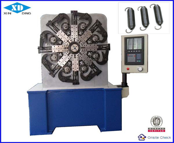 Primavera de poco ruido que forma la máquina con el mecanismo de botes giratorios de la primavera del sistema/CNC de la base de la rotación